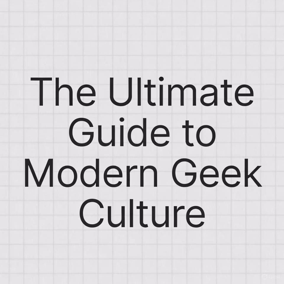 Geekzilla Tio Geek: The Ultimate Guide to Modern Geek Culture