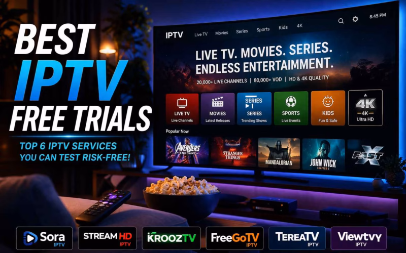 Best IPTV Free Trials