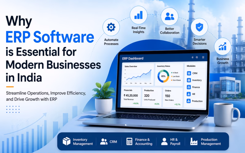 Why ERP Software is Essential for Modern Businesses in India