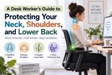 A Desk Worker’s Guide to Protecting Your Neck, Shoulders, and Lower Back
