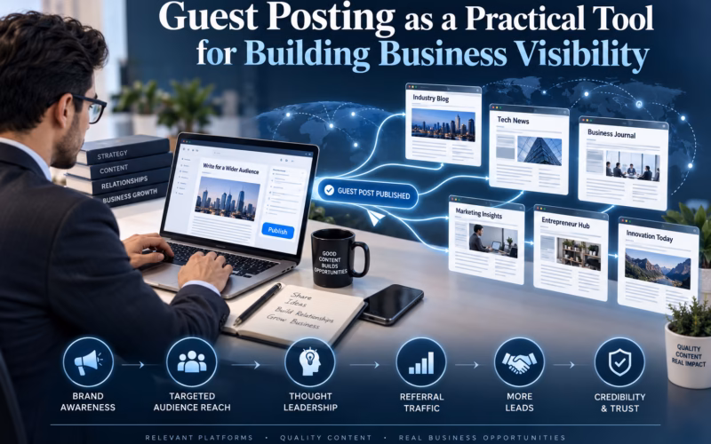 Guest Posting for Business Visibility