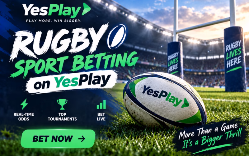 YesPlay Rugby Betting Stadium Banner